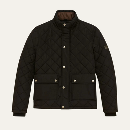 Insulated Men's Quilted Winter Coat