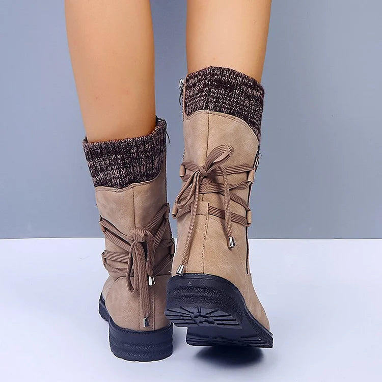 Warm Insulated Rain Boots for Women