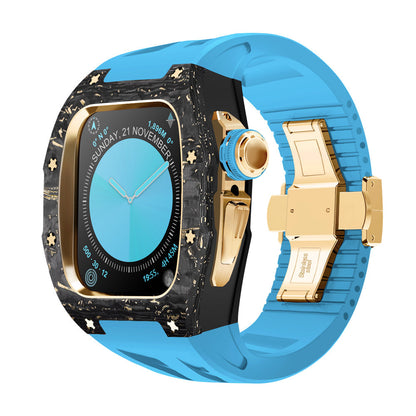 Luxury Apple Watch Carbon Case Upgrade Accessory