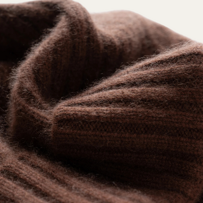 Premium Mens Ribbed Cashmere Winter Hat