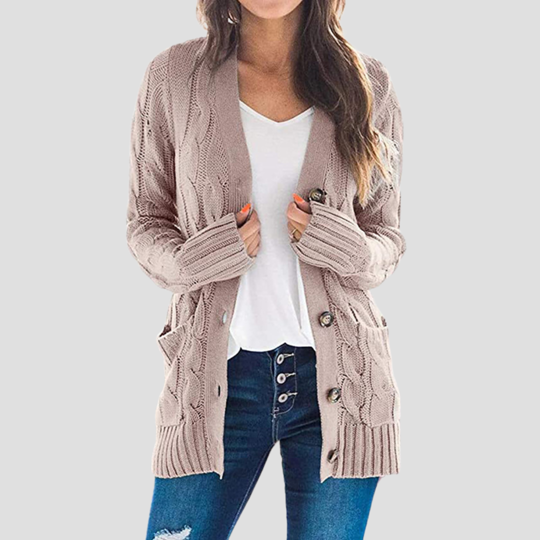 Soft Warm Cable Knit Sweater