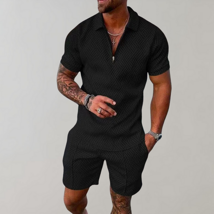 Stylish and Casual Shirt and Shorts Set for Men