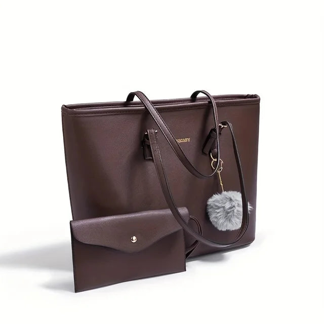 Stylish Large Capacity Tote Shoulder Bag
