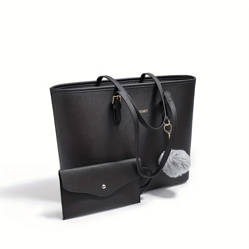Stylish Large Capacity Tote Shoulder Bag