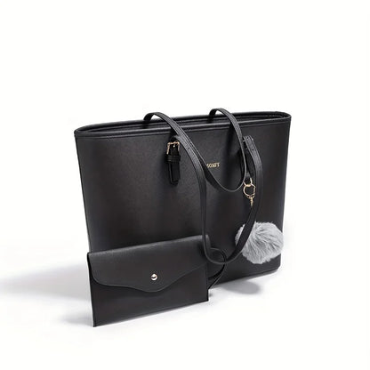 Stylish Large Capacity Tote Shoulder Bag