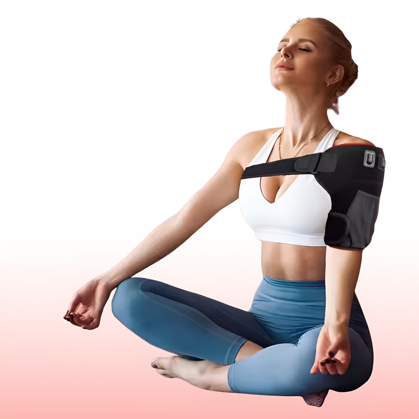 Warm Therapeutic Shoulder Heat Wrap for Sore Muscles - OutfitLondon