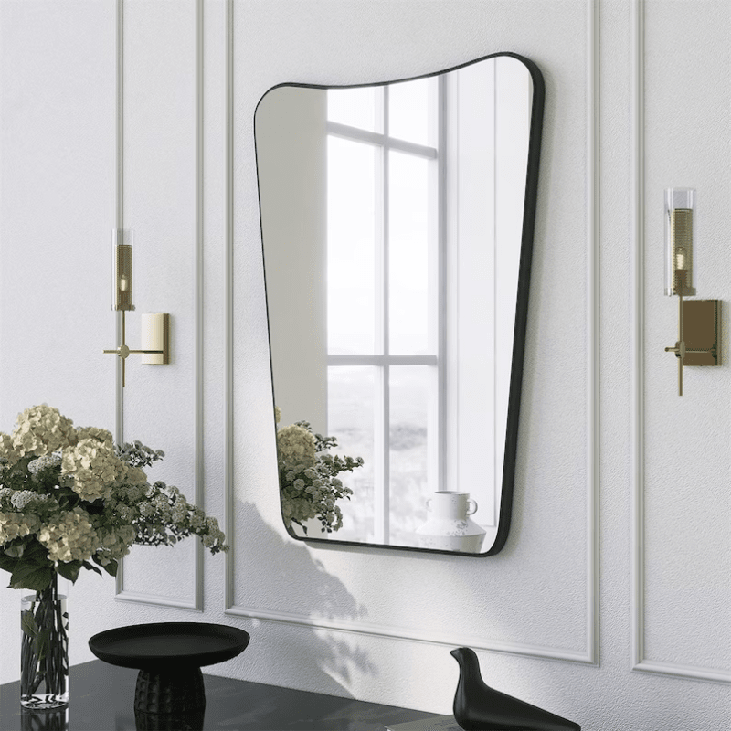 Classic Round Antique Mirror - OutfitLondon