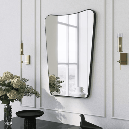 Classic Round Antique Mirror - OutfitLondon