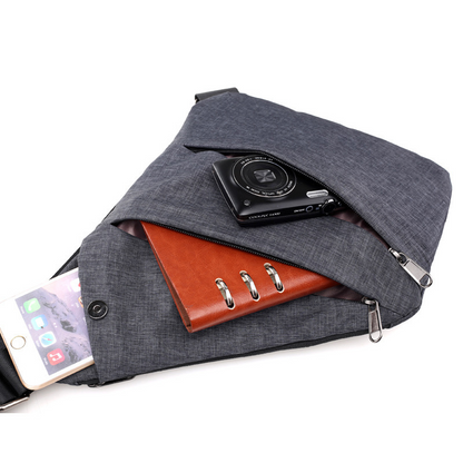 Secure Travel Duffel Bag with Waterproof Strap