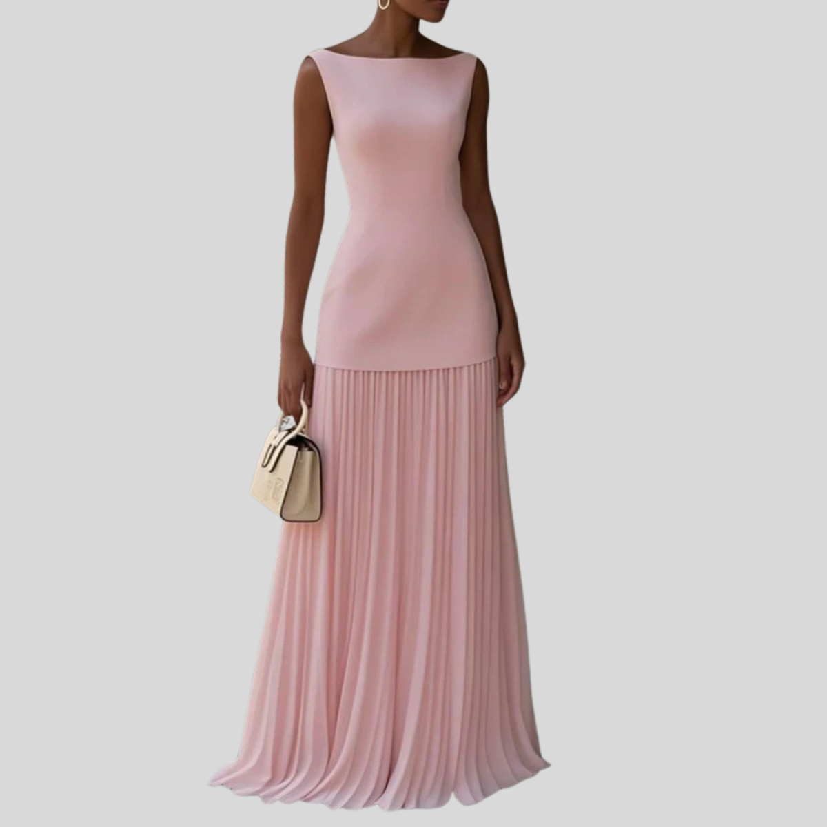 Chic Long Evening Gown