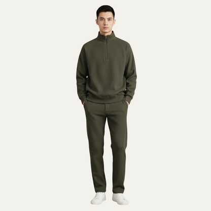 Men's Warm Fleece Pullover Sweater