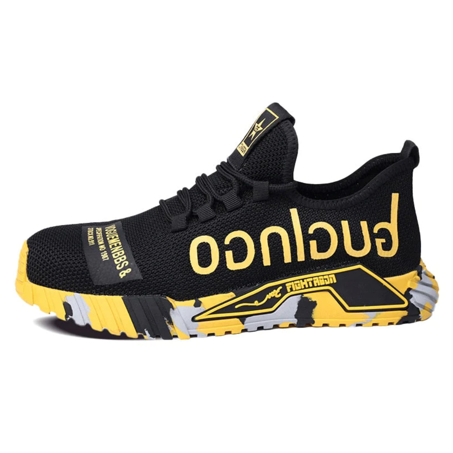 Durable Men's Safety Work Boots - Anti Slip Shoes