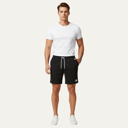 Men's Relaxed Fit Elastic Waist Shorts