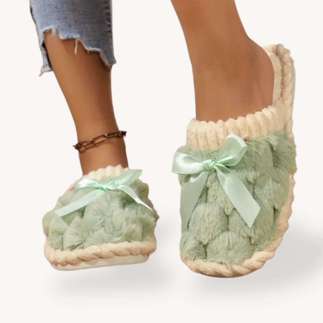 Comfortable Orthopedic Plush Slipper Shoes - OutfitLondon