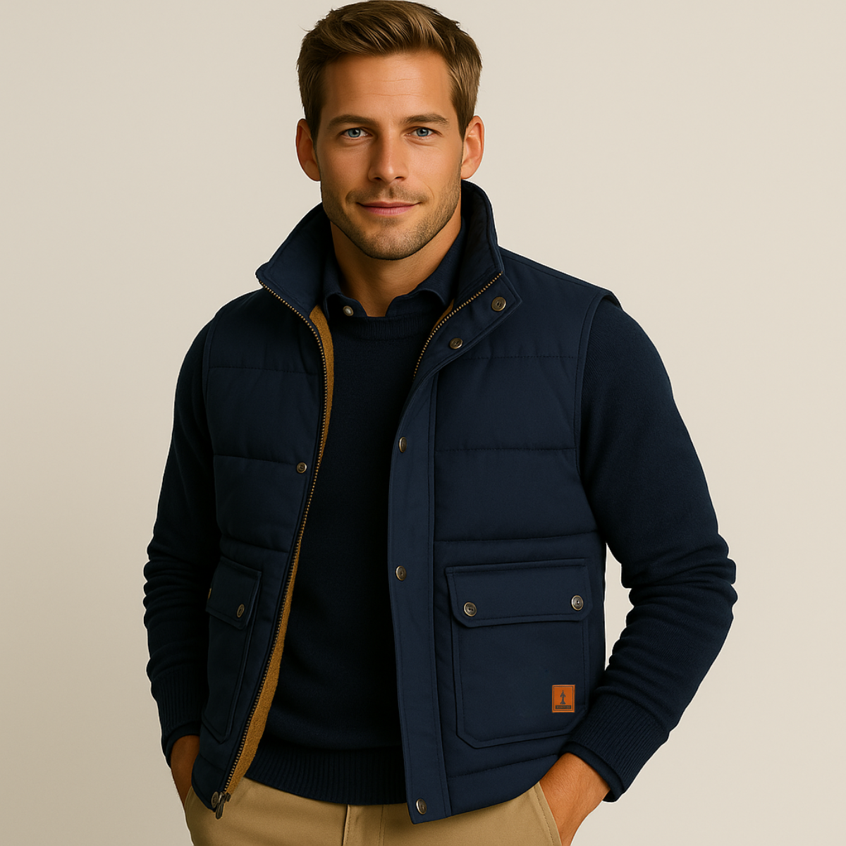Thermal Insulated Men's Fleece Gilet Jacket