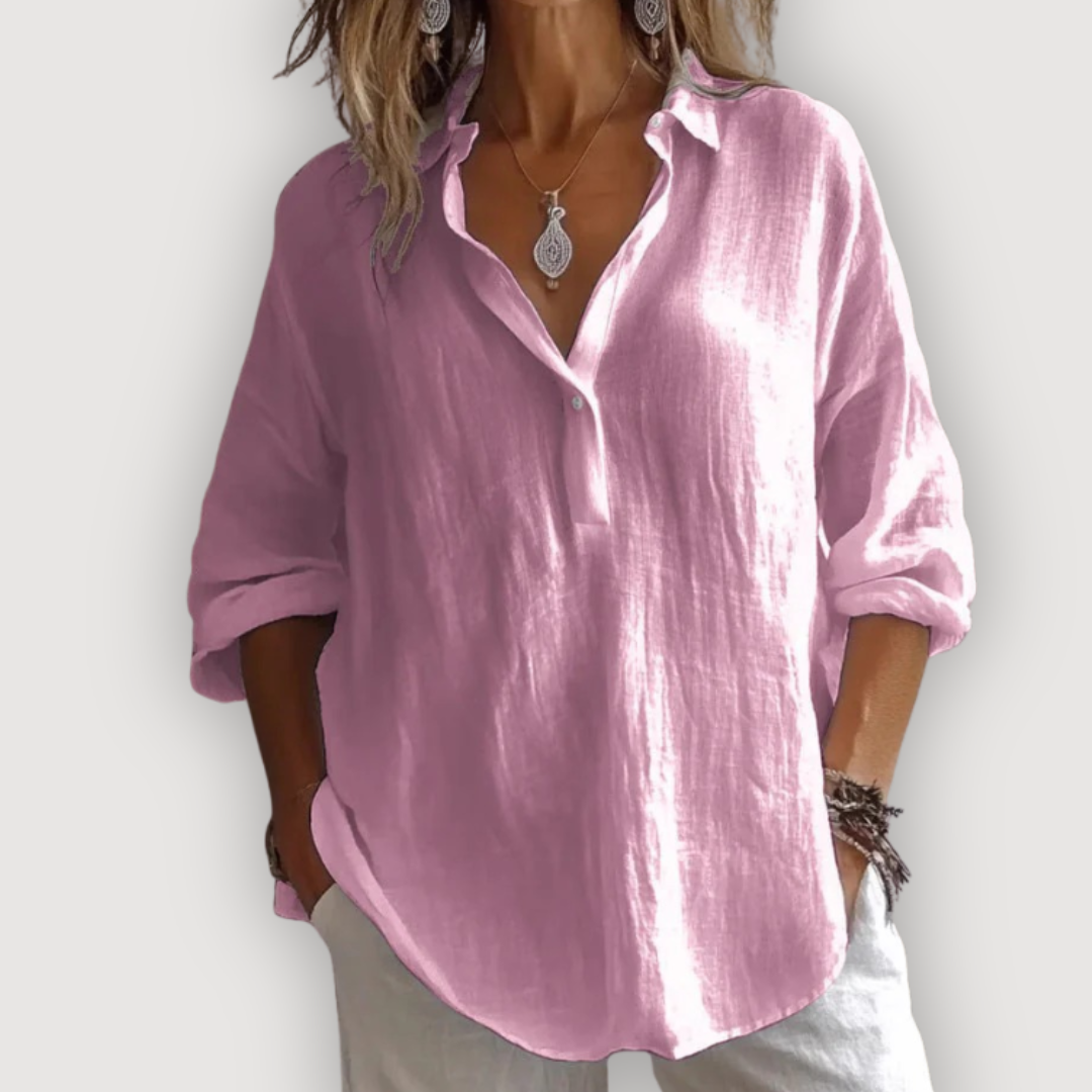 Relaxed Fit Women's Blouse