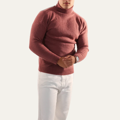 Soft Crew Neck Oversized Men's Sweater
