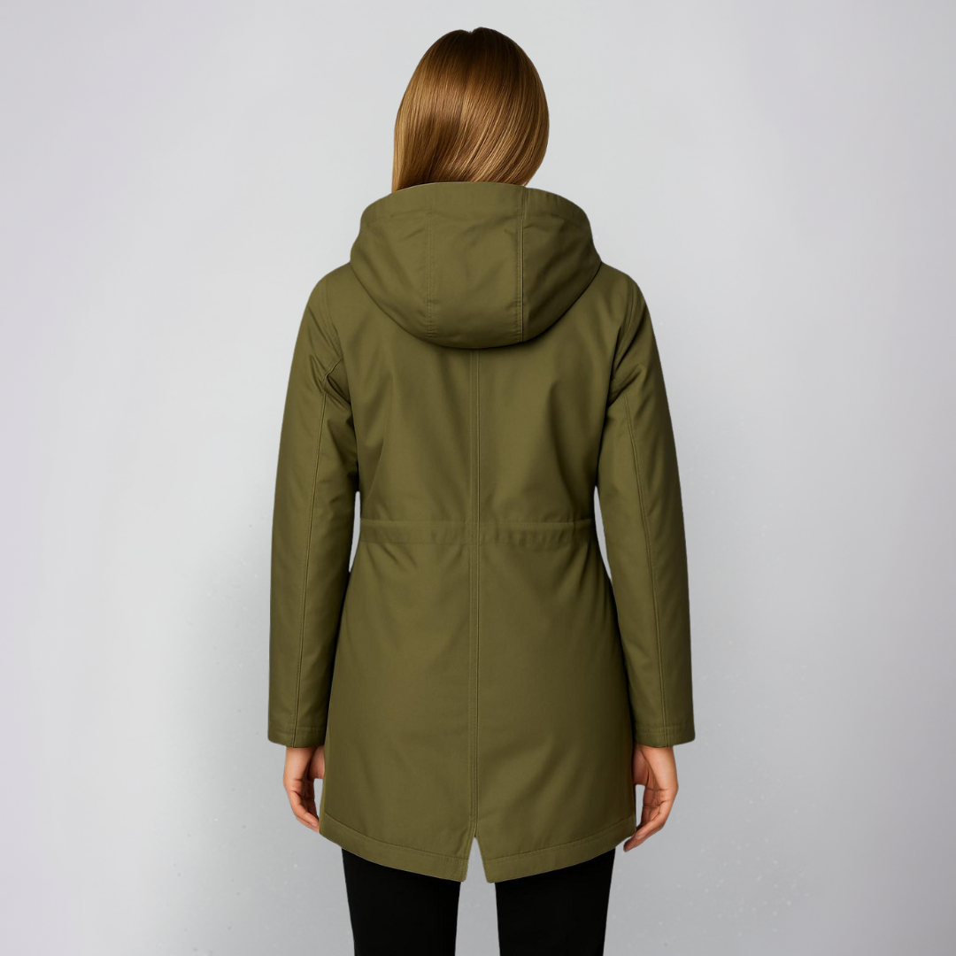 Women's Waterproof Hooded Rain Jacket