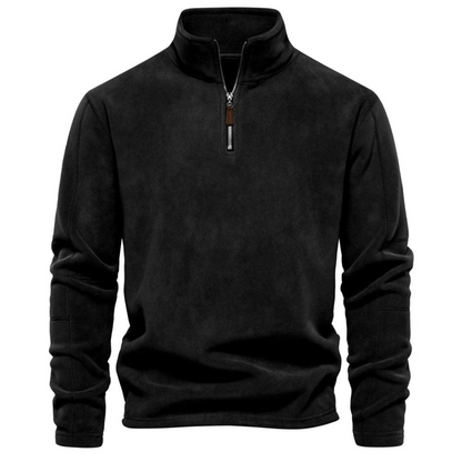 Men's Padded Fleece Neck Sweater