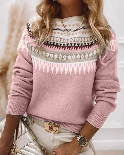 Women's Cozy Knitted Winter Sweater
