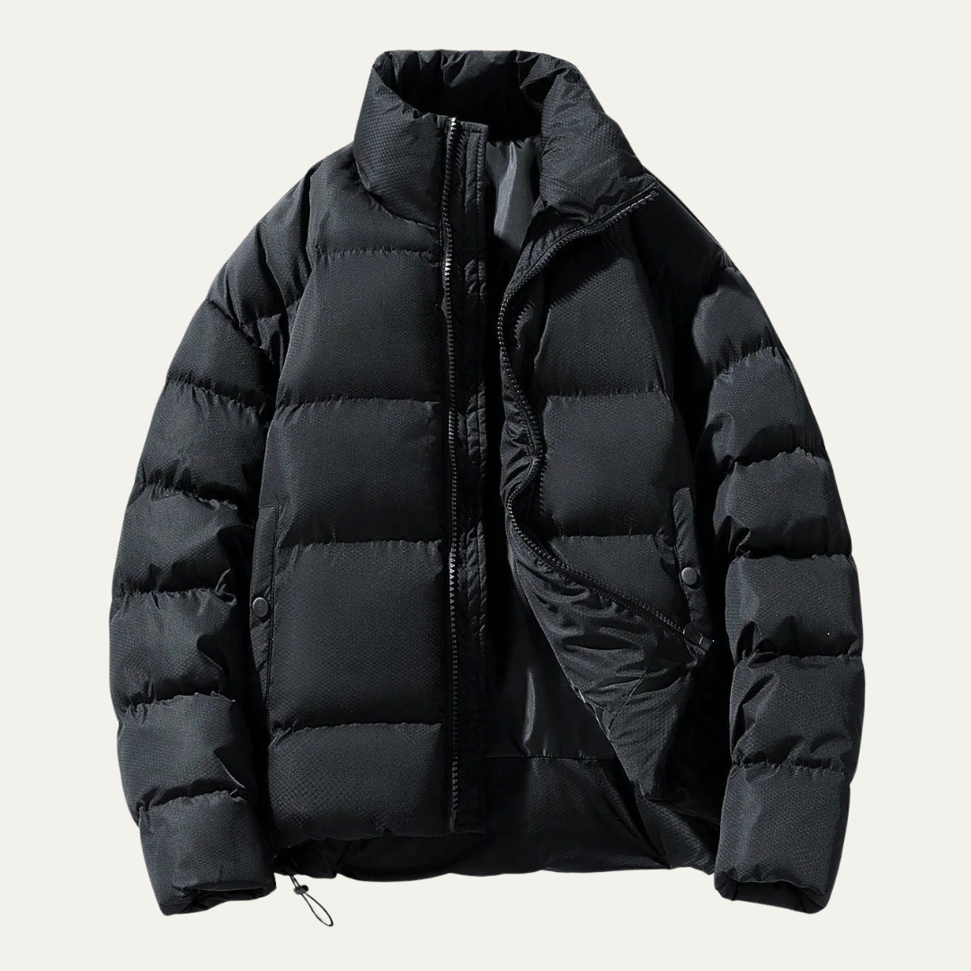 Men's Warm Thick Padded Parka Jacket