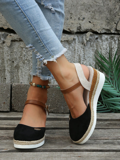 Vionna Women's Platform Espadrille Shoes