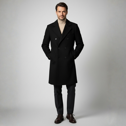 Classic Warm Winter Pea Coat