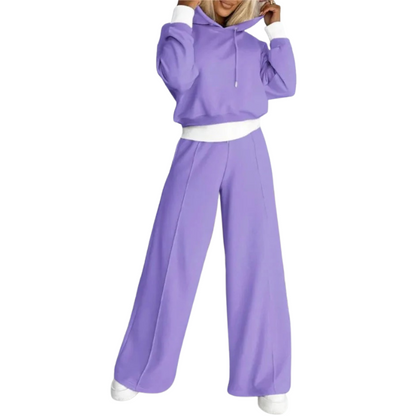 Cozy Women's Lounge Set, Soft Hoodie and Joggers