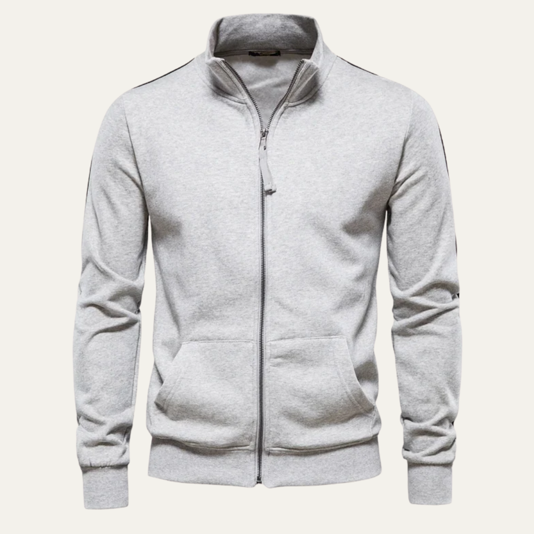 Men's Water Repellent Full Zip Sports Jacket