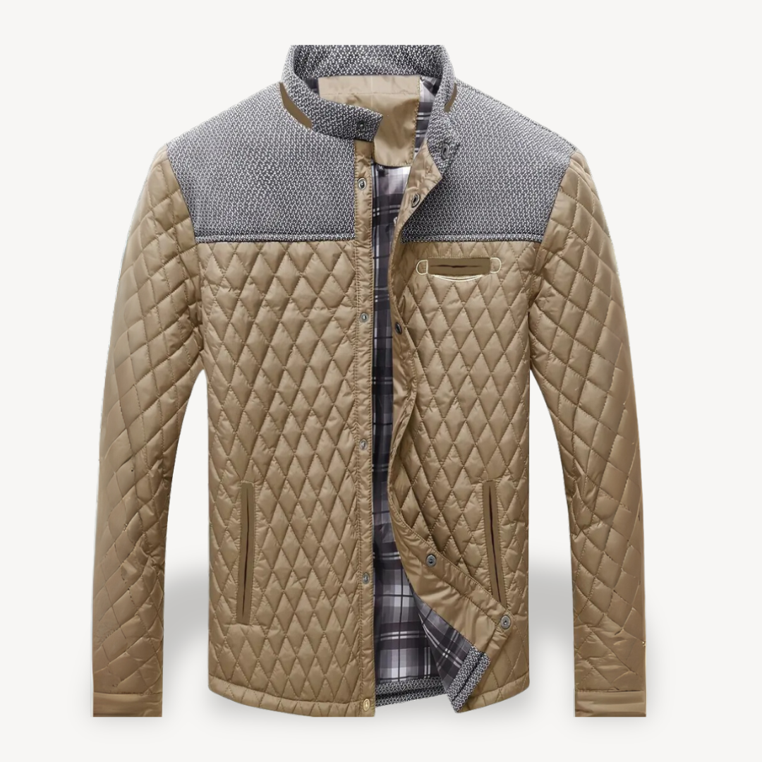 Warm Fuzzy Lined Mens Winter Coat