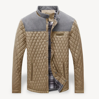 Warm Fuzzy Lined Mens Winter Coat