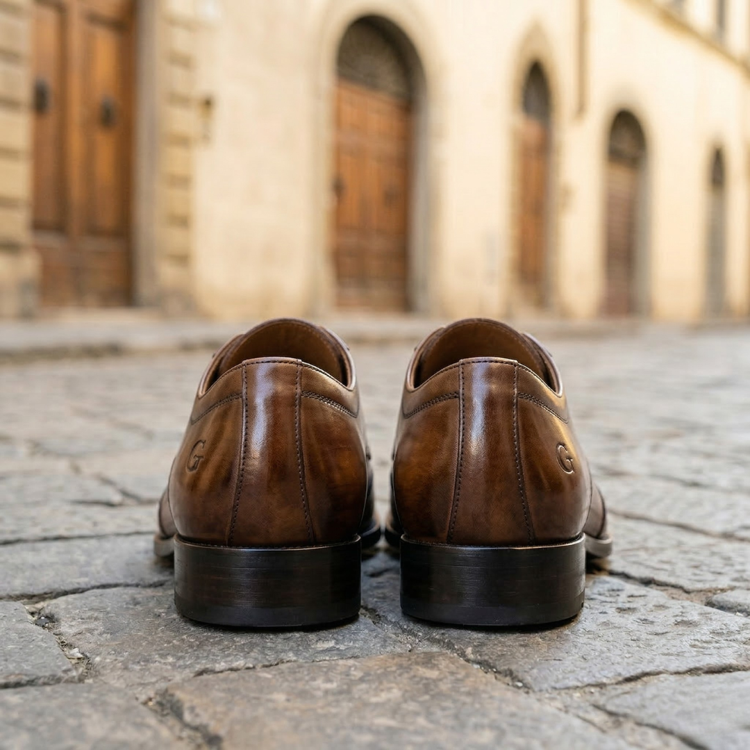 Luxury Leather Slip On Loafers For Men