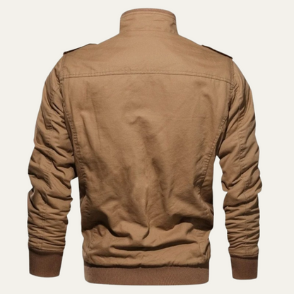 Waterproof Mens Military Bomber Jacket with Multiple Pockets