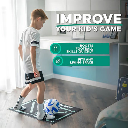Elite Soccer Practice Mat with Coaching Videos