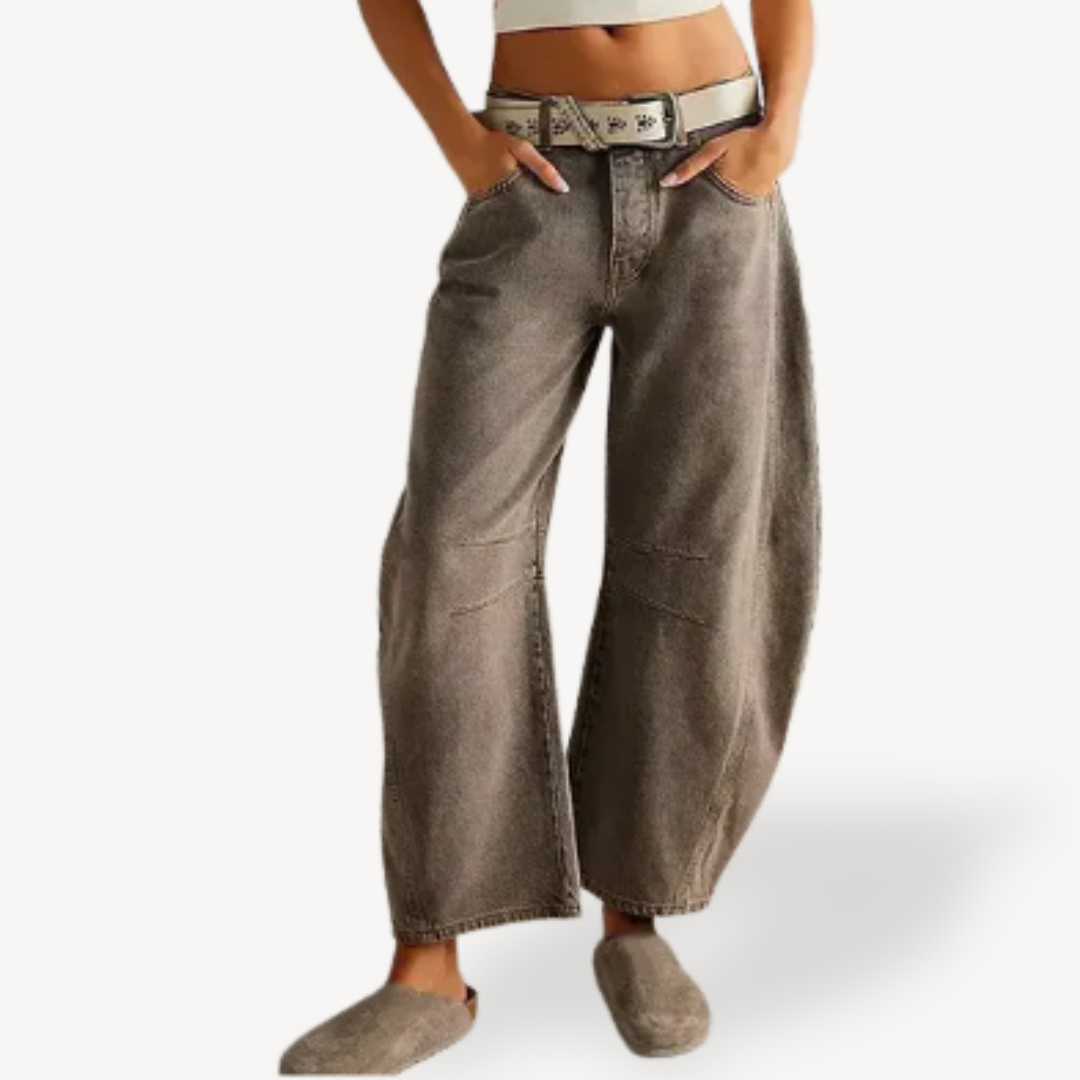 Loose Fit Women's Blue Jeans
