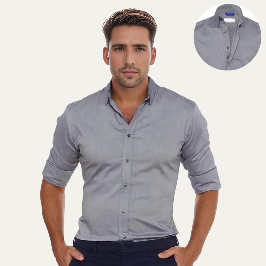 Classic Fit Mens Long Sleeve Dress Shirt