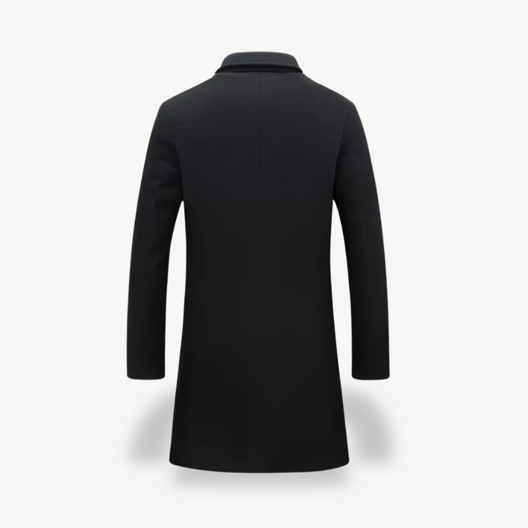 Warm Winter Mens Wool Pea Coat
