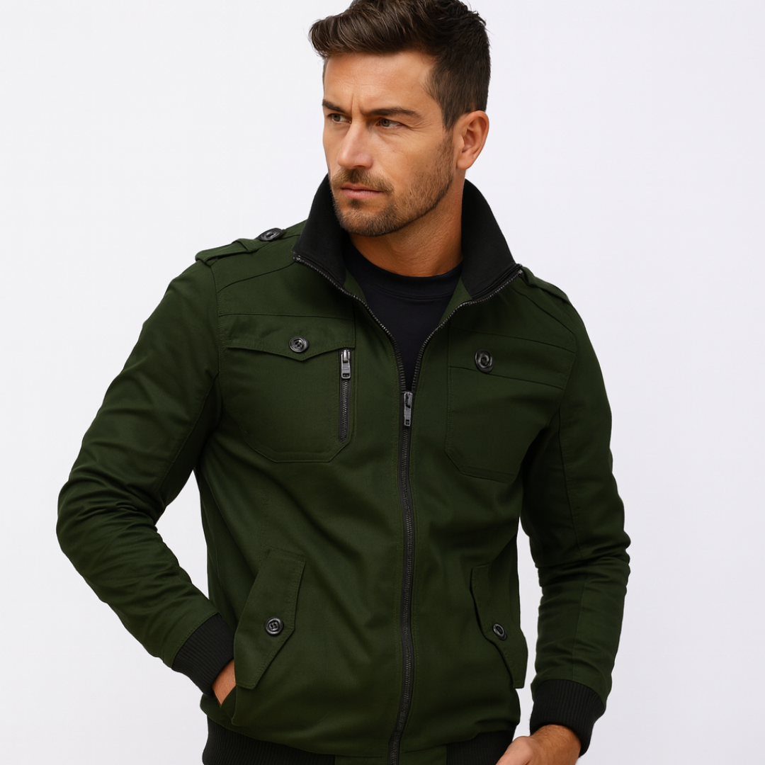 Tactical Mens Pilot Bomber Jacket - OutfitLondon