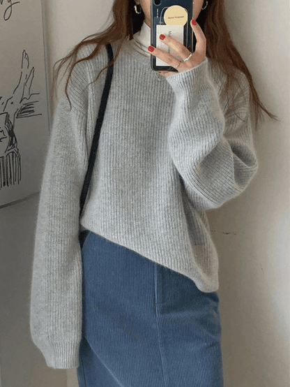 Soft Women's Large Warm Winter Sweater