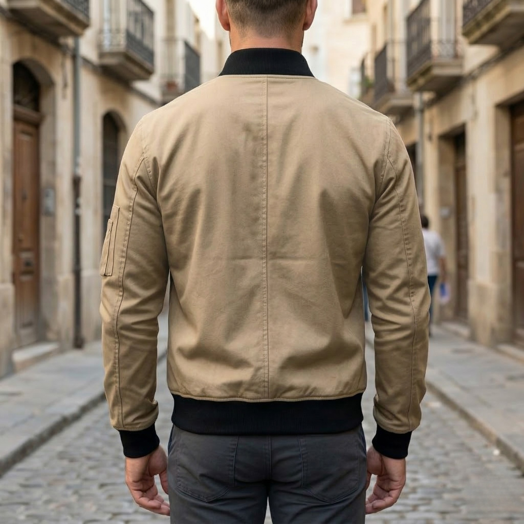 Slim Fit Zipper Jacket Casual Everyday Coat