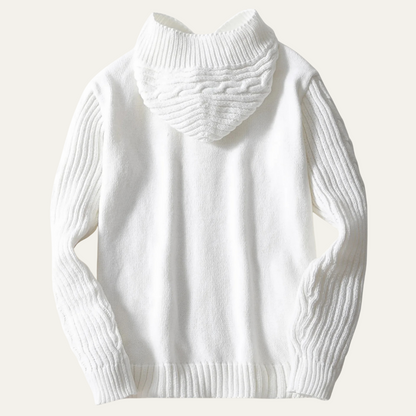 Thick Cable Knit Men's Winter Sweater