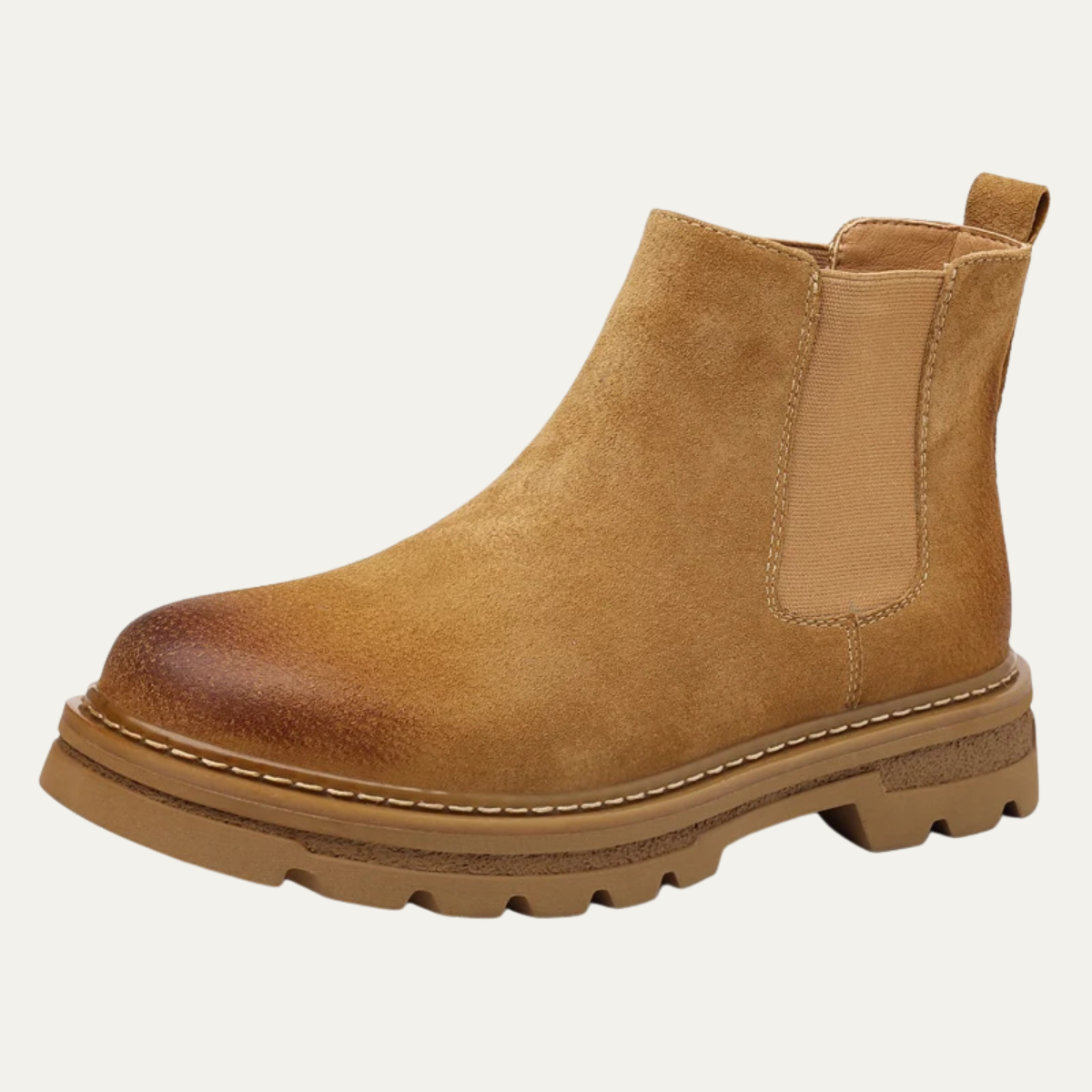 Soft Suede Men's Chelsea Ankle Boots