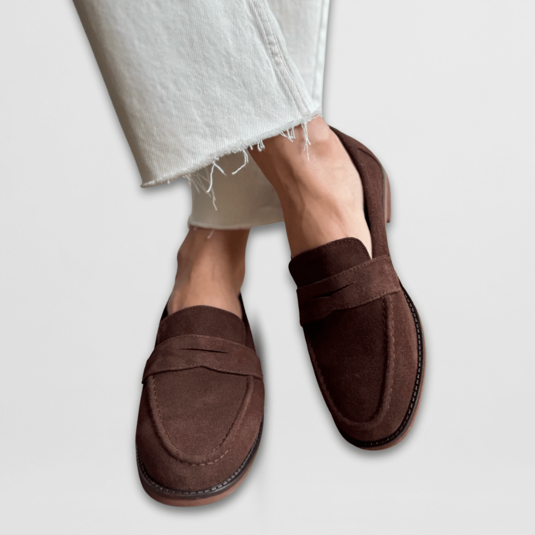 Timeless Leather Slip On Shoes - OutfitLondon