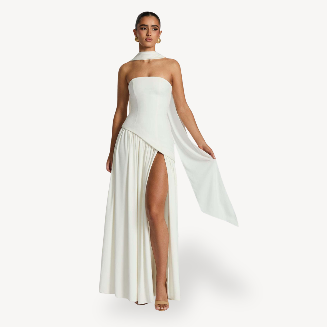 Sleeveless High Slit Maxi Dress for Women