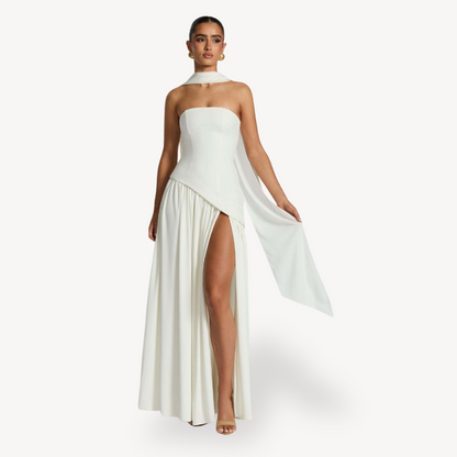 Sleeveless High Slit Maxi Dress for Women
