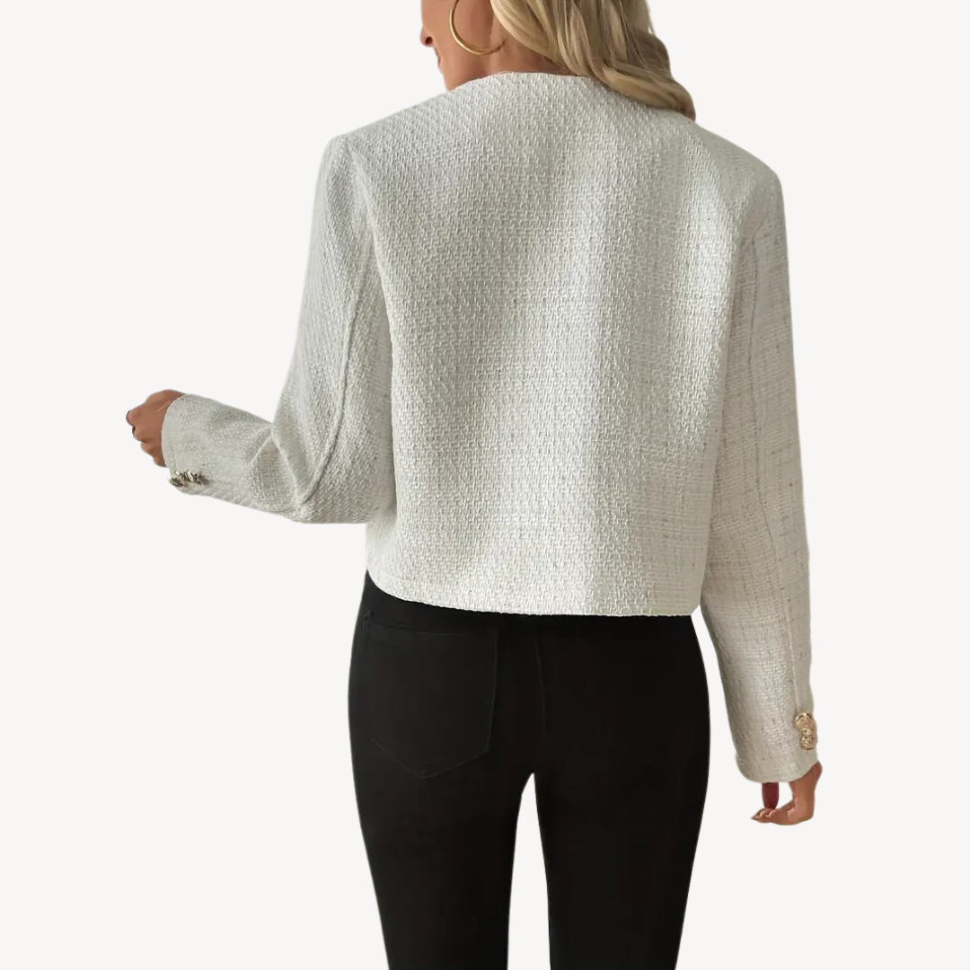 Classic Grey Herringbone Jacket