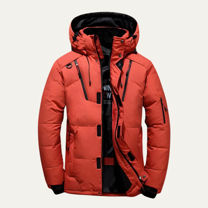 Thick Warm Down Filled Coat - OutfitLondon