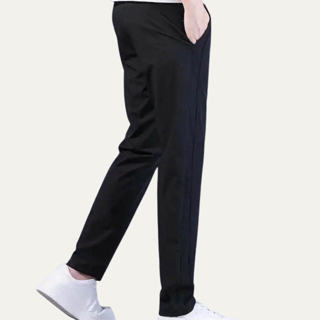 Men's Fit Jogger Pants with Drawstring Waist