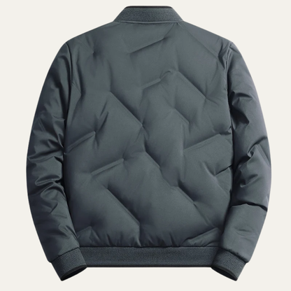 Men's Padded Zip Bomber Jacket