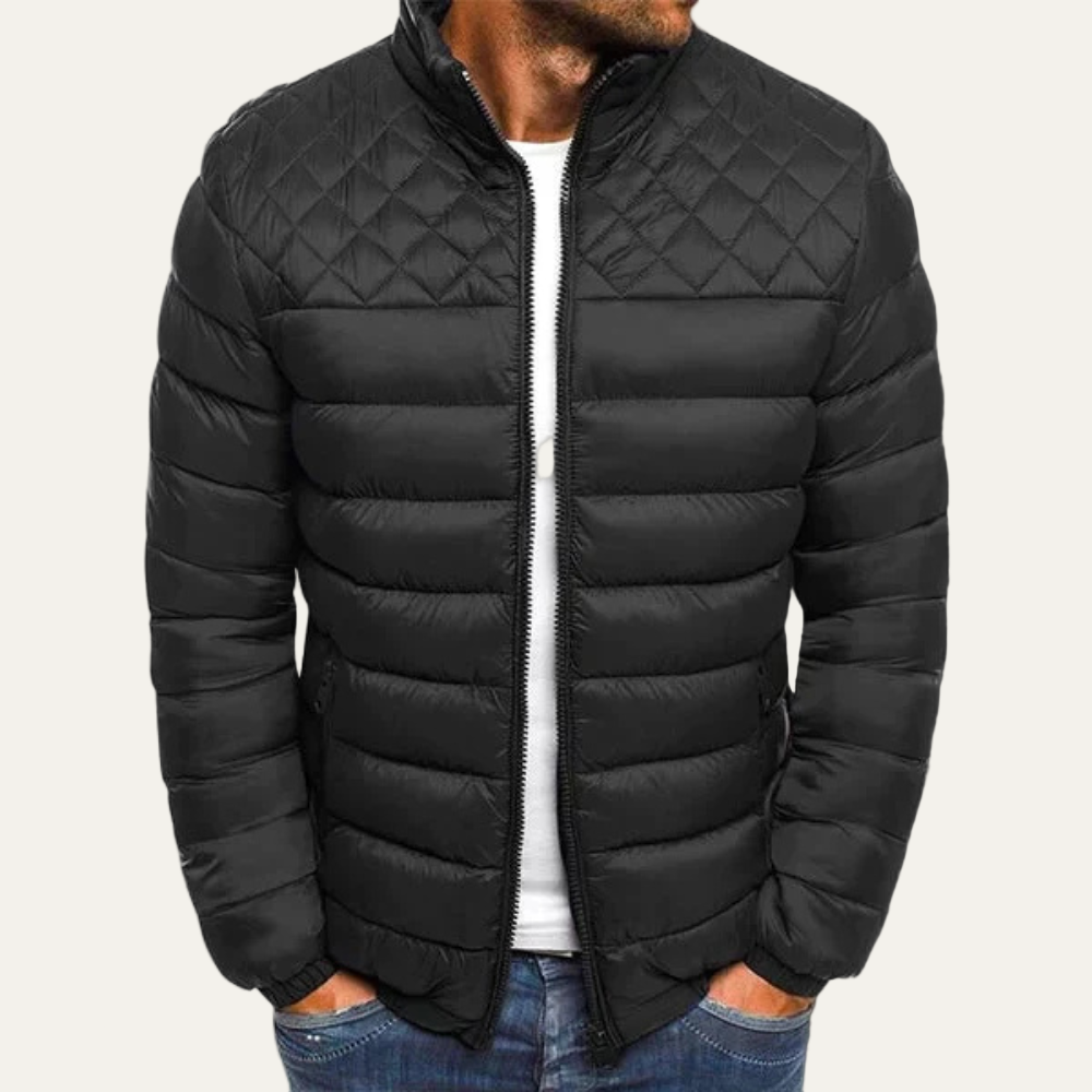 Warm Insulated Puffer Coat for Men - OutfitLondon